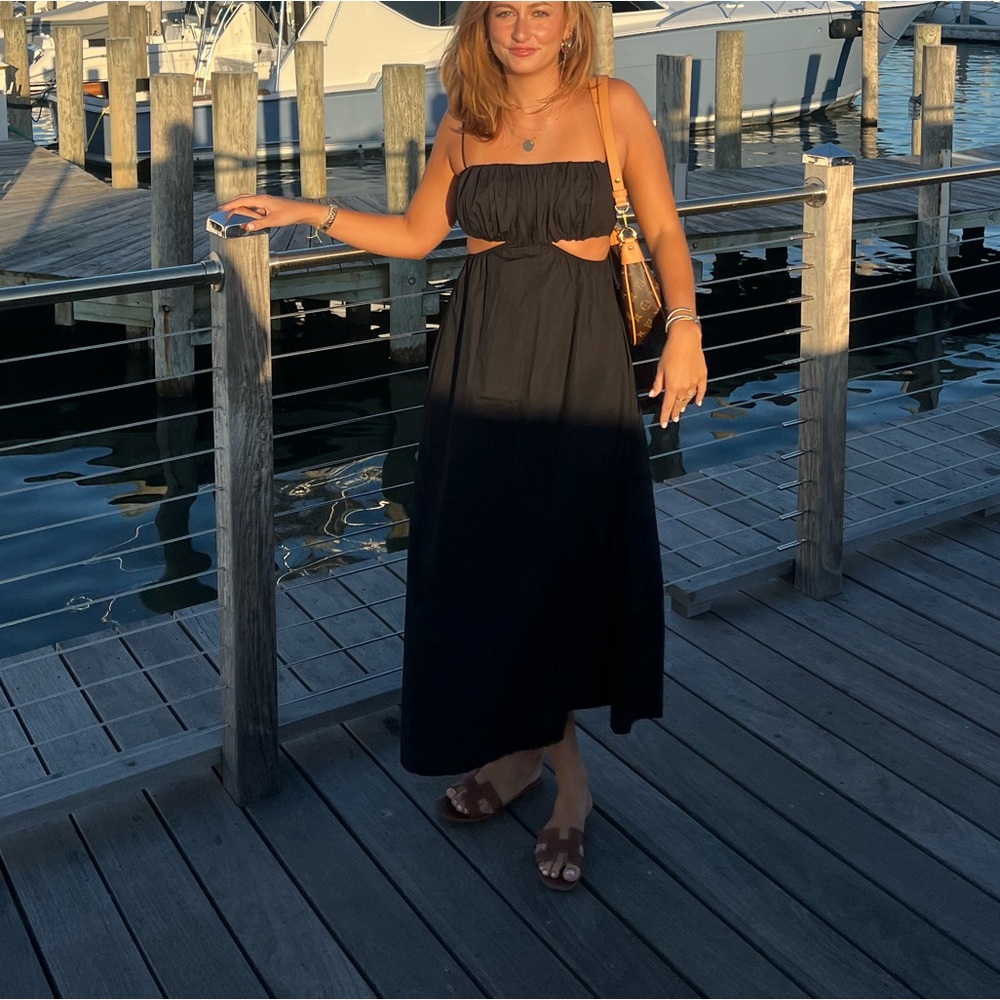 Cutout Midi Dress